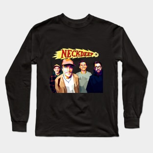 Neck Deep WPAP Long Sleeve T-Shirt